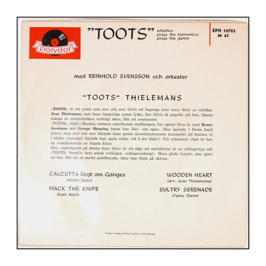 Toots Thielemans: Whistles, Plays The Harmonica, Plays The Guitar