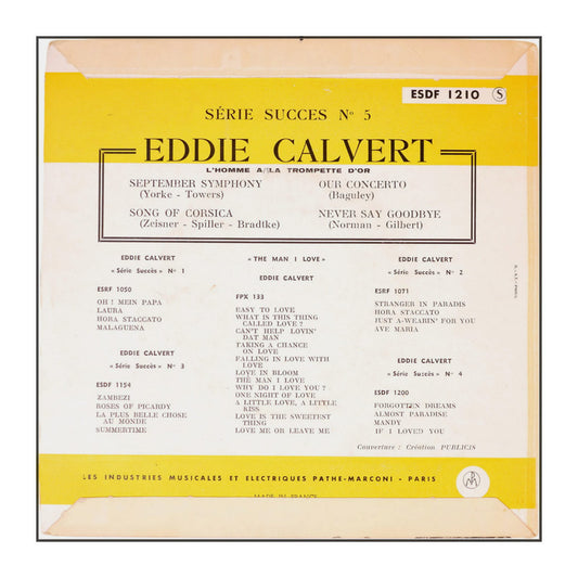 Eddie Calvert: Serie Succes No 5