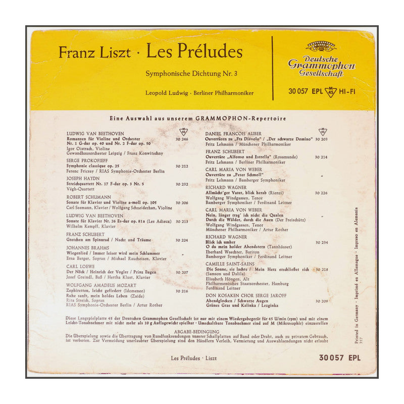 Franz Liszt: Les Préludes
