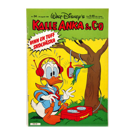 Kalle Anka & Co 1980 Nr 34