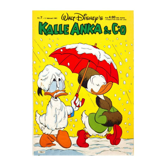 Kalle Anka & Co 1981 Nr 7