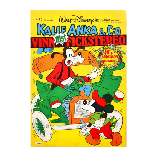 Kalle Anka & Co 1981 Nr 25