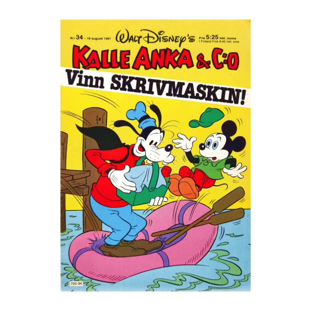 Kalle Anka & Co 1981 Nr 34