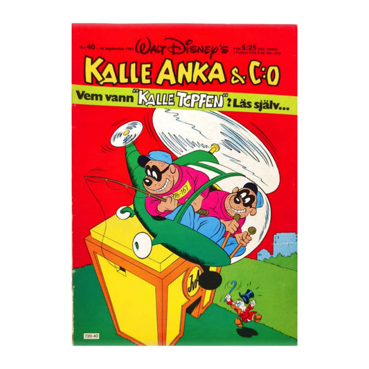 Kalle Anka & Co 1981 Nr 40