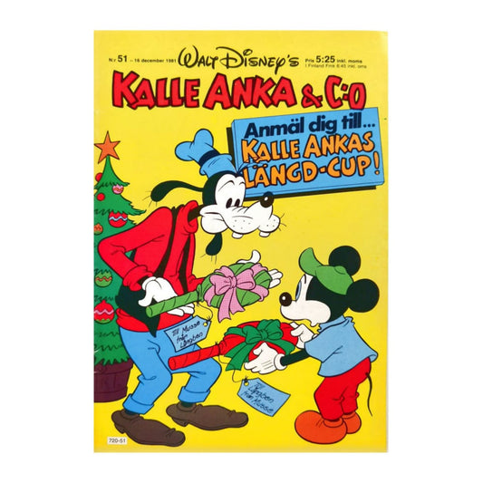Kalle Anka & Co 1981 Nr 51