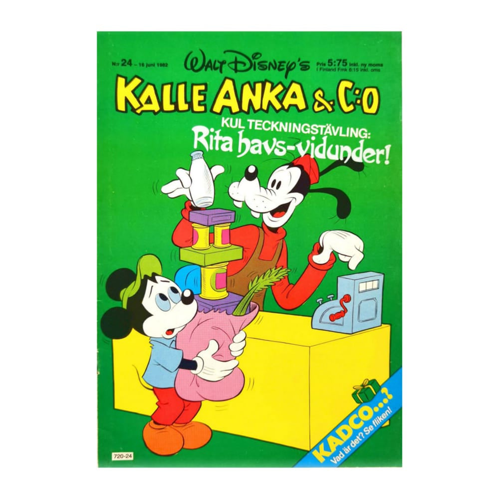Kalle Anka & Co 1982 Nr 24