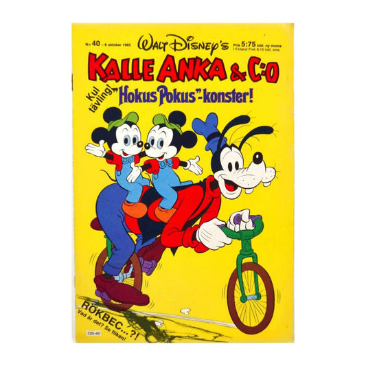 Kalle Anka & Co 1982 Nr 40