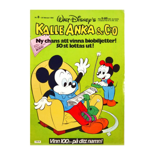 Kalle Anka & Co 1983 Nr 8