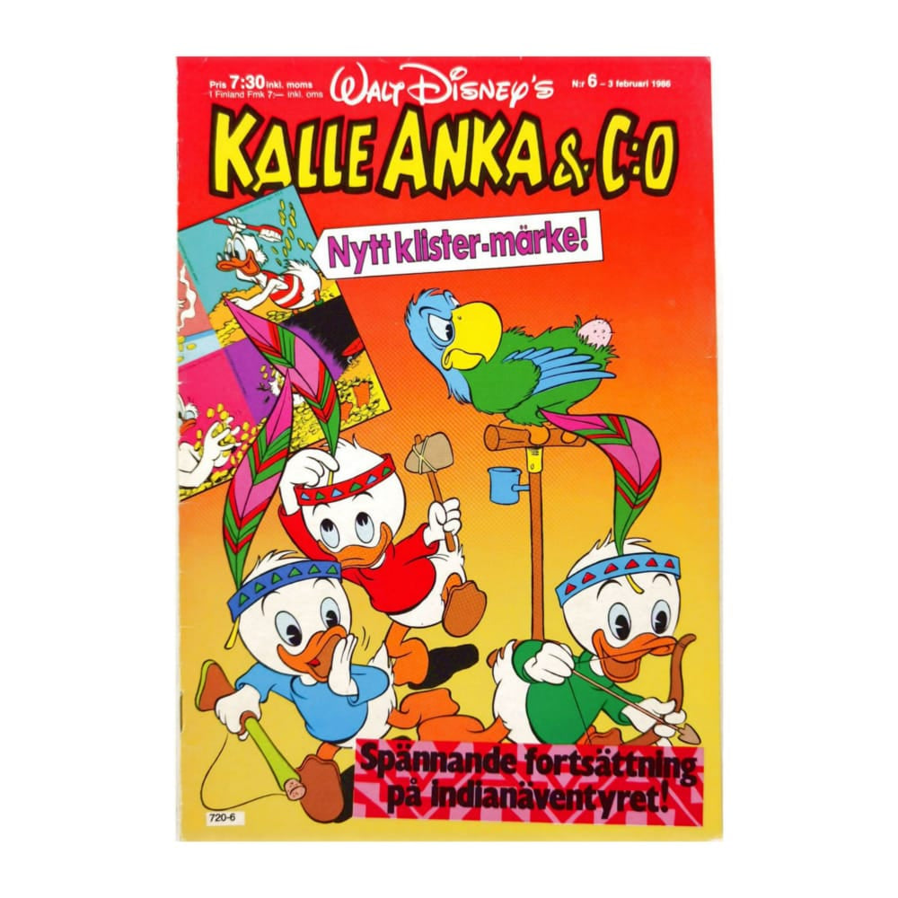 Kalle Anka & Co 1986 Nr 6