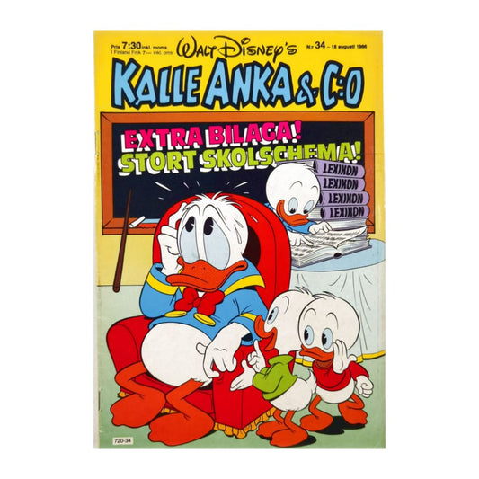 Kalle Anka & Co 1986 Nr 34