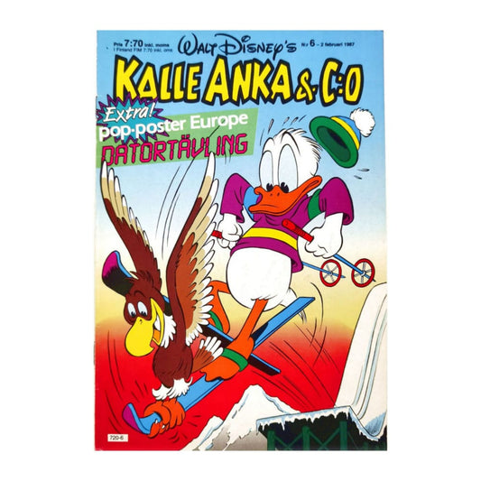 Kalle Anka & Co 1987 Nr 6