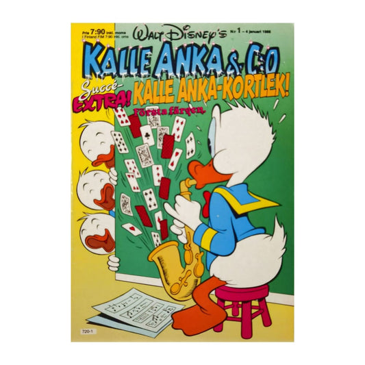 Kalle Anka & Co 1988 Nr 1