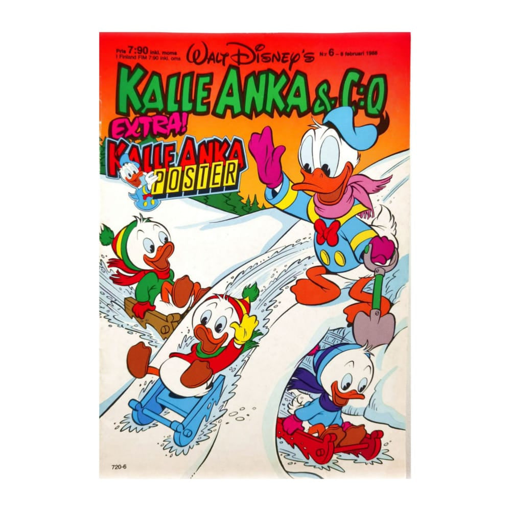 Kalle Anka & Co 1988 Nr 6
