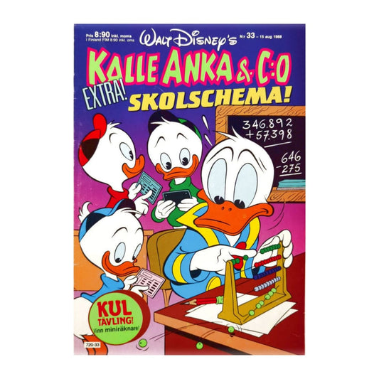 Kalle Anka & Co 1988 Nr 33