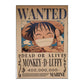One Piece: Wanted Poster Monkey D. Luffy 400000000 (420Mm X 285Mm)