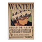 One Piece: Wanted Poster Trafalgar D. Water Law 500000000 (420Mm X 285Mm)