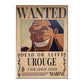 One Piece: Wanted Poster Urouge 108000000 (420Mm X 285Mm)