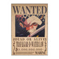 One Piece: Wanted Poster Trafalgar D. Water Law 3000000000 (420Mm X 285Mm)