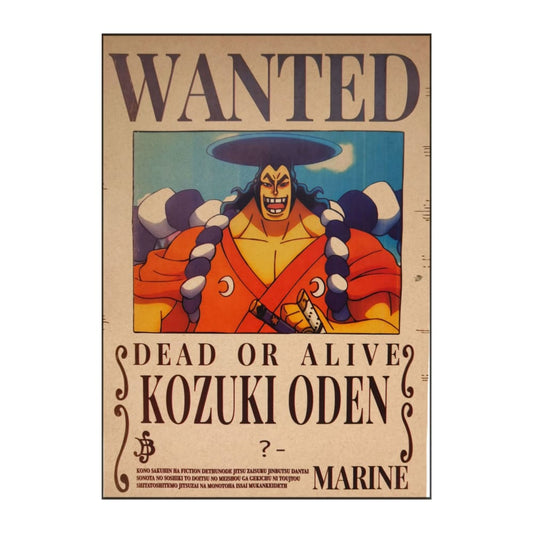 One Piece: Wanted Poster Kozuki Oden ? (420Mm X 285Mm)