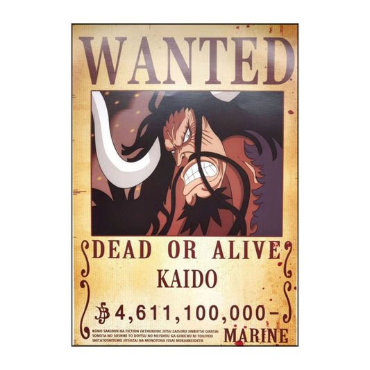One Piece: Wanted Poster Kaido 4611100000 (Art2) (420Mm X 285Mm)