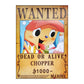 One Piece: Wanted Poster Chopper 1000 (420Mm X 285Mm)
