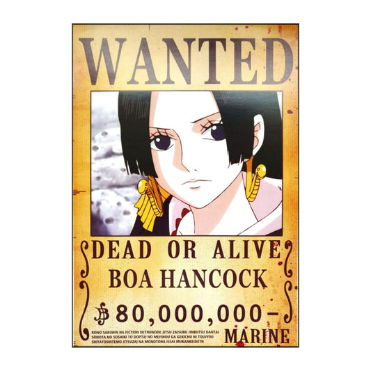 One Piece: Wanted Poster Boa Hancock 80000000 (Art2) (420Mm X 285Mm)