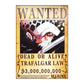 One Piece: Wanted Poster Trafalgar D. Water Law 3000000000 (Art2) (420Mm X 285Mm)
