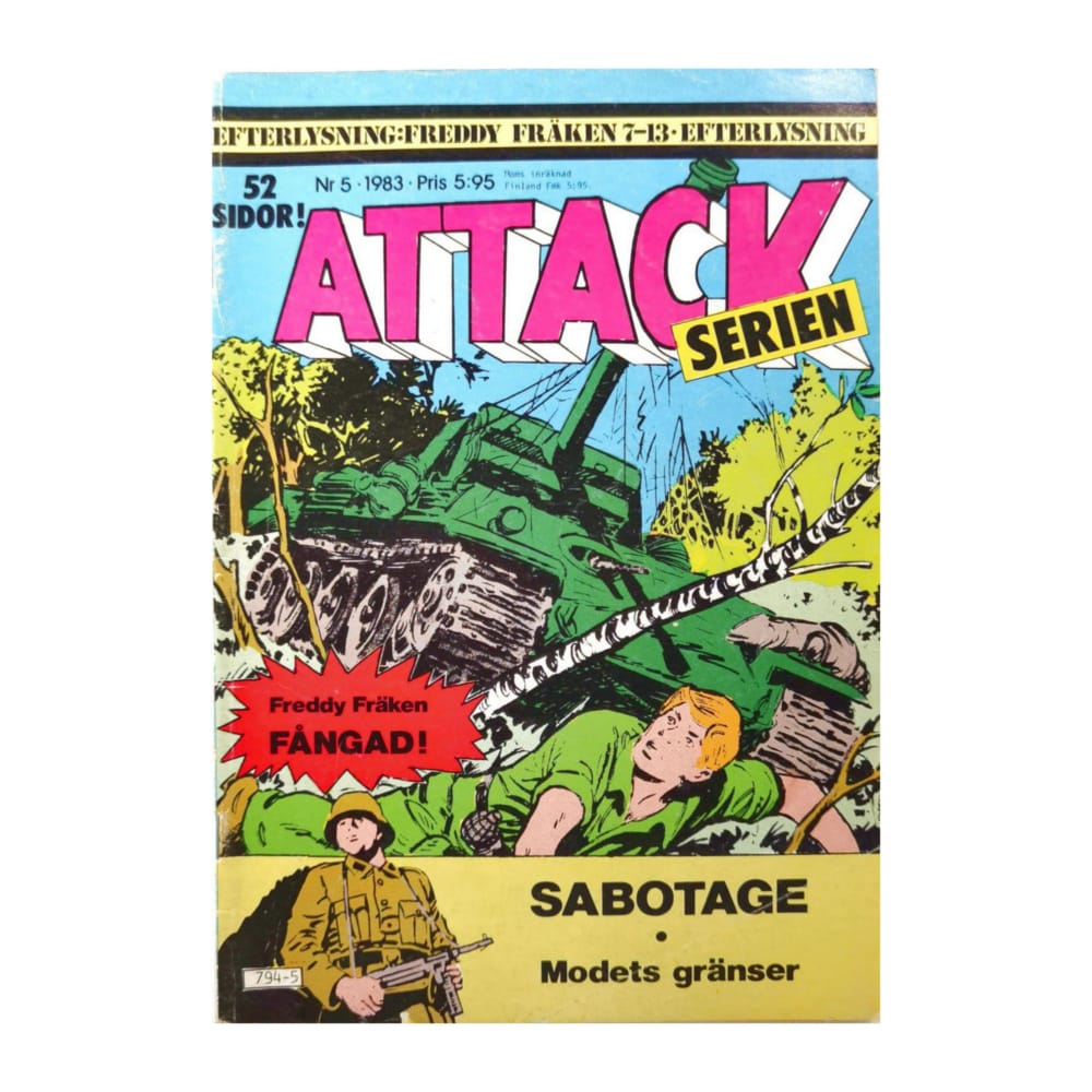 Attack-Serien 1983 Nr 5
