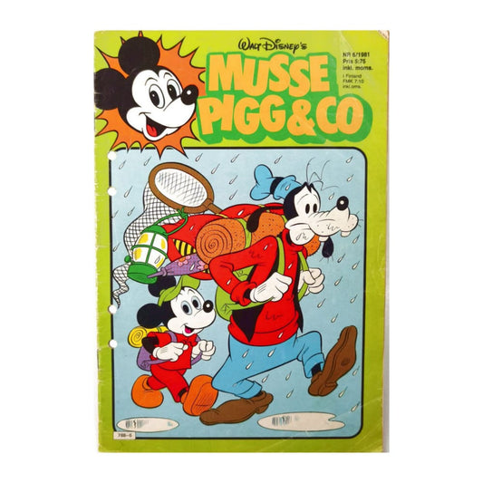 Musse Pigg & Co 1981 Nr 6