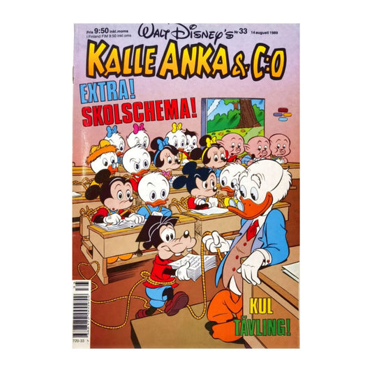 Kalle Anka & Co 1989 Nr 33