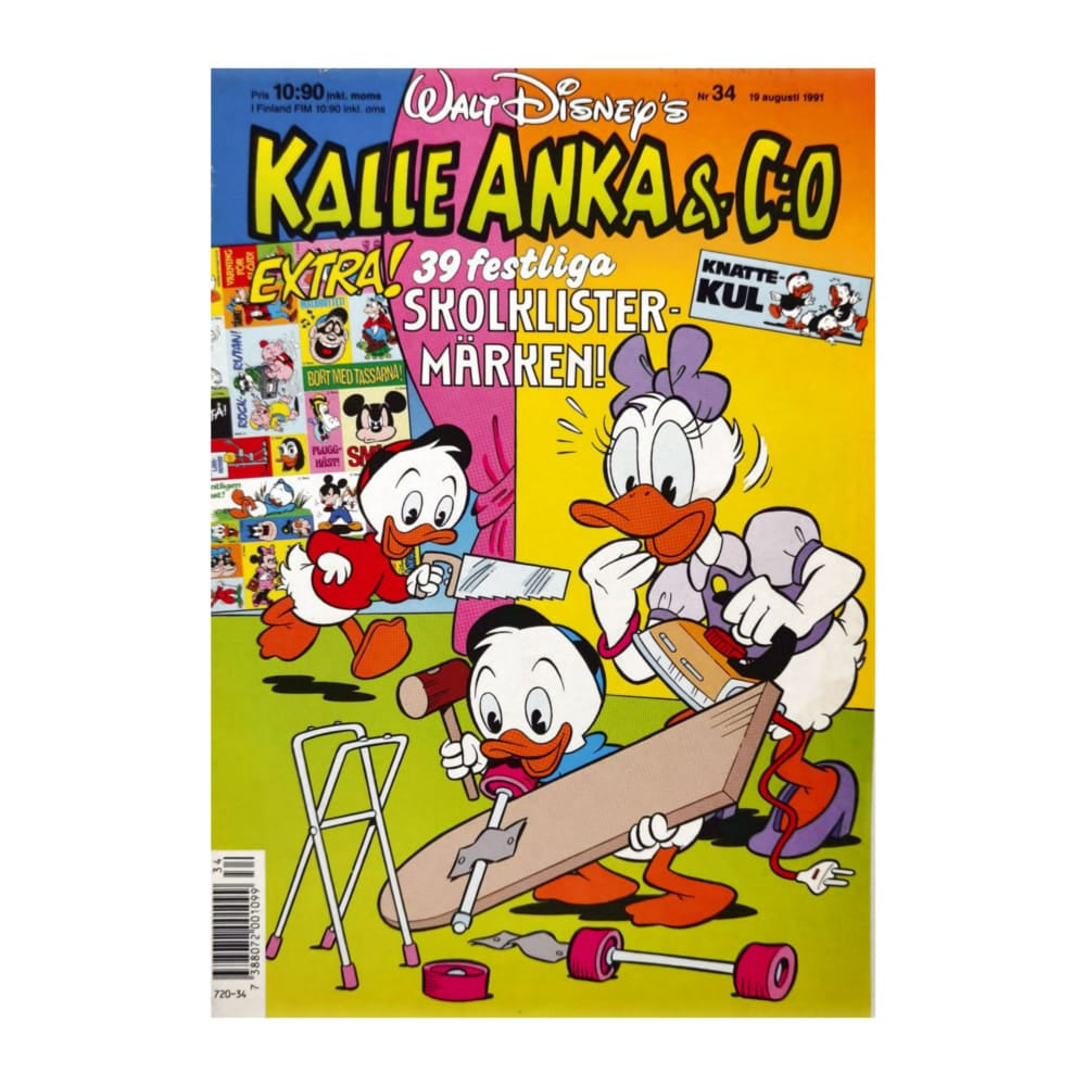 Kalle Anka & Co 1991 Nr 34