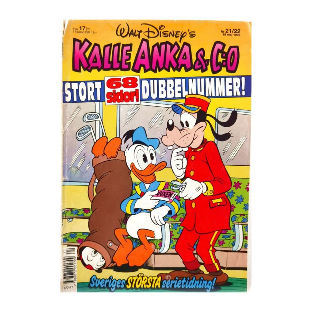 Kalle Anka & Co 1992 Nr 21+22