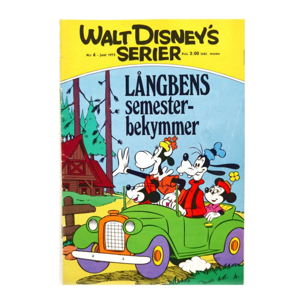 Walt Disney'S Serier 1972 Nr 6