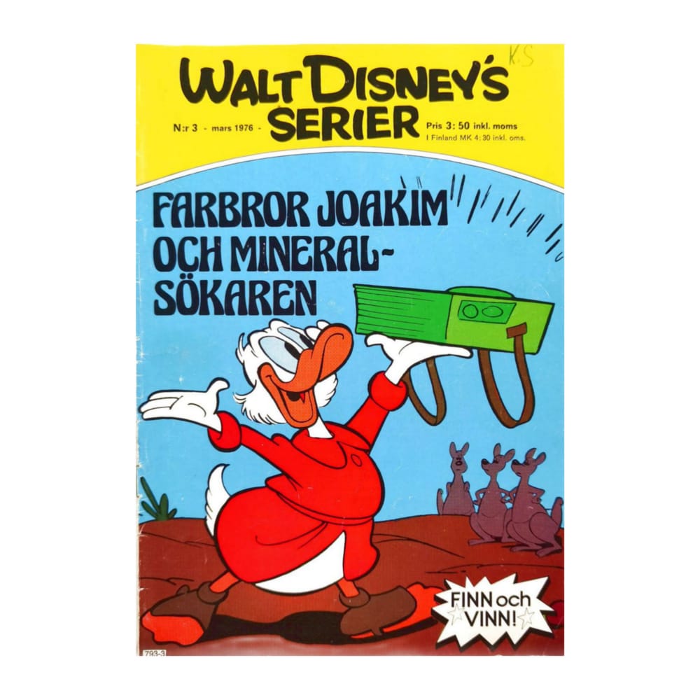 Walt Disney'S Serier 1976 Nr 3