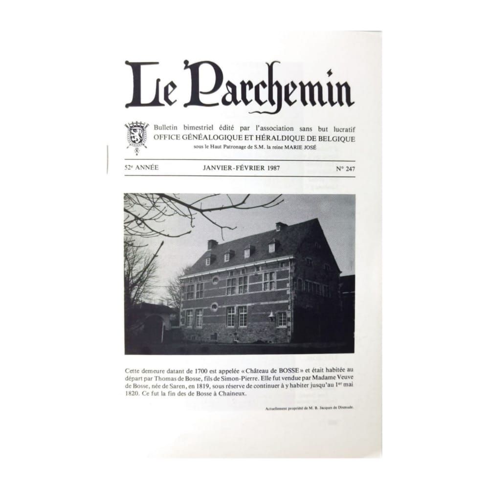 Le Parchemin 1987 No 247