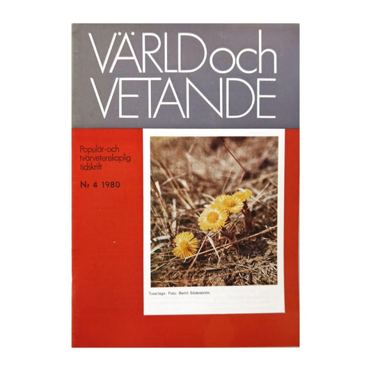 Värld Och Vetande 1980 Nr 4