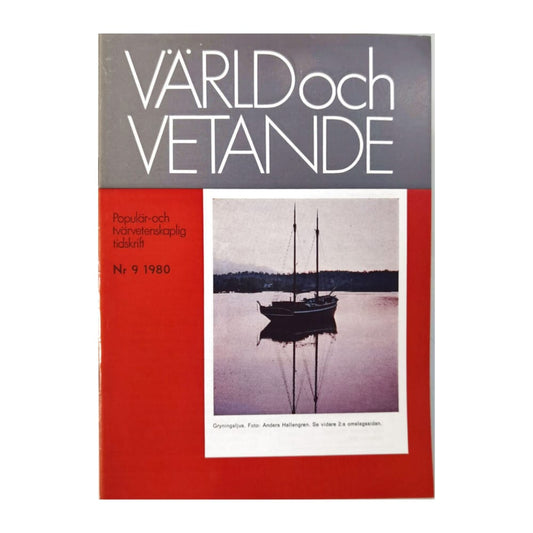 Värld Och Vetande 1980 Nr 9