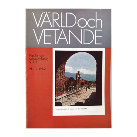 Värld Och Vetande 1980 Nr 12