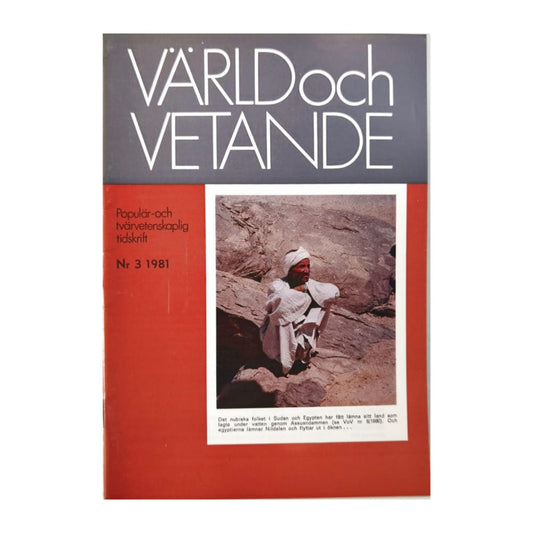 Värld Och Vetande 1981 Nr 3