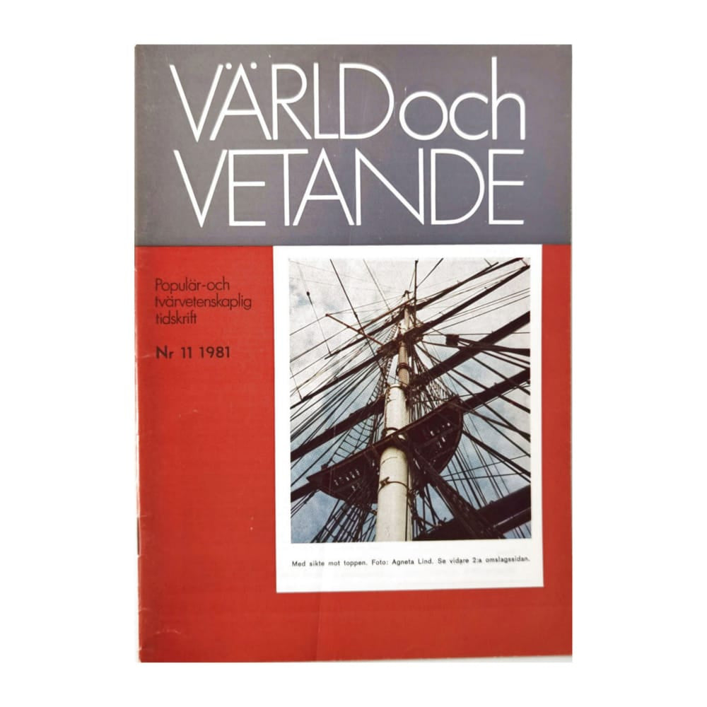 Värld Och Vetande 1981 Nr 11