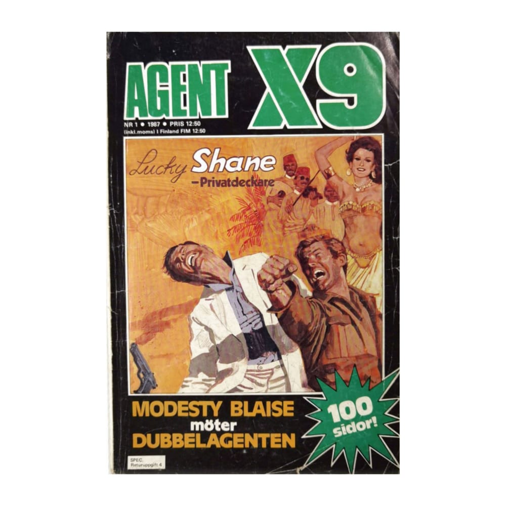 Agent X9 1987 Nr 1