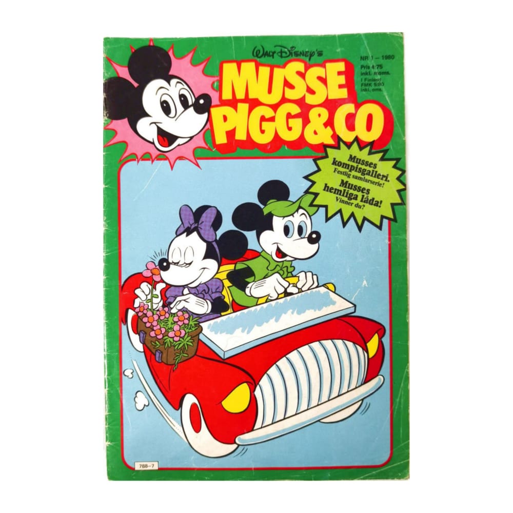 Musse Pigg & Co 1980 Nr 1