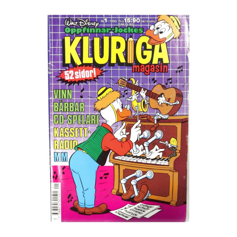 Oppfinnar-Jockes Kluriga Magasin 1990 Nr 1