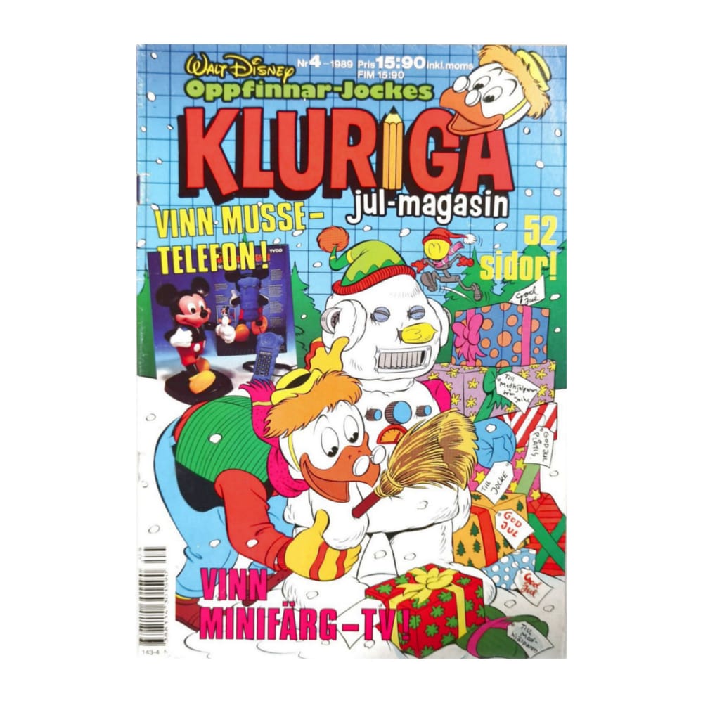 Oppfinnar-Jockes Kluriga Magasin 1989 Nr 4