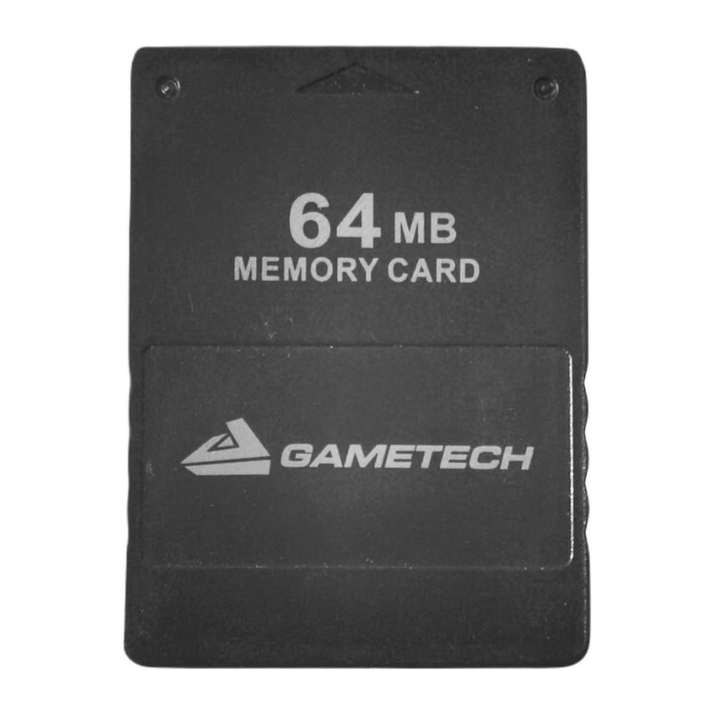 Playstation 2: Memory Card (64Mb) Ps2 Gameteck