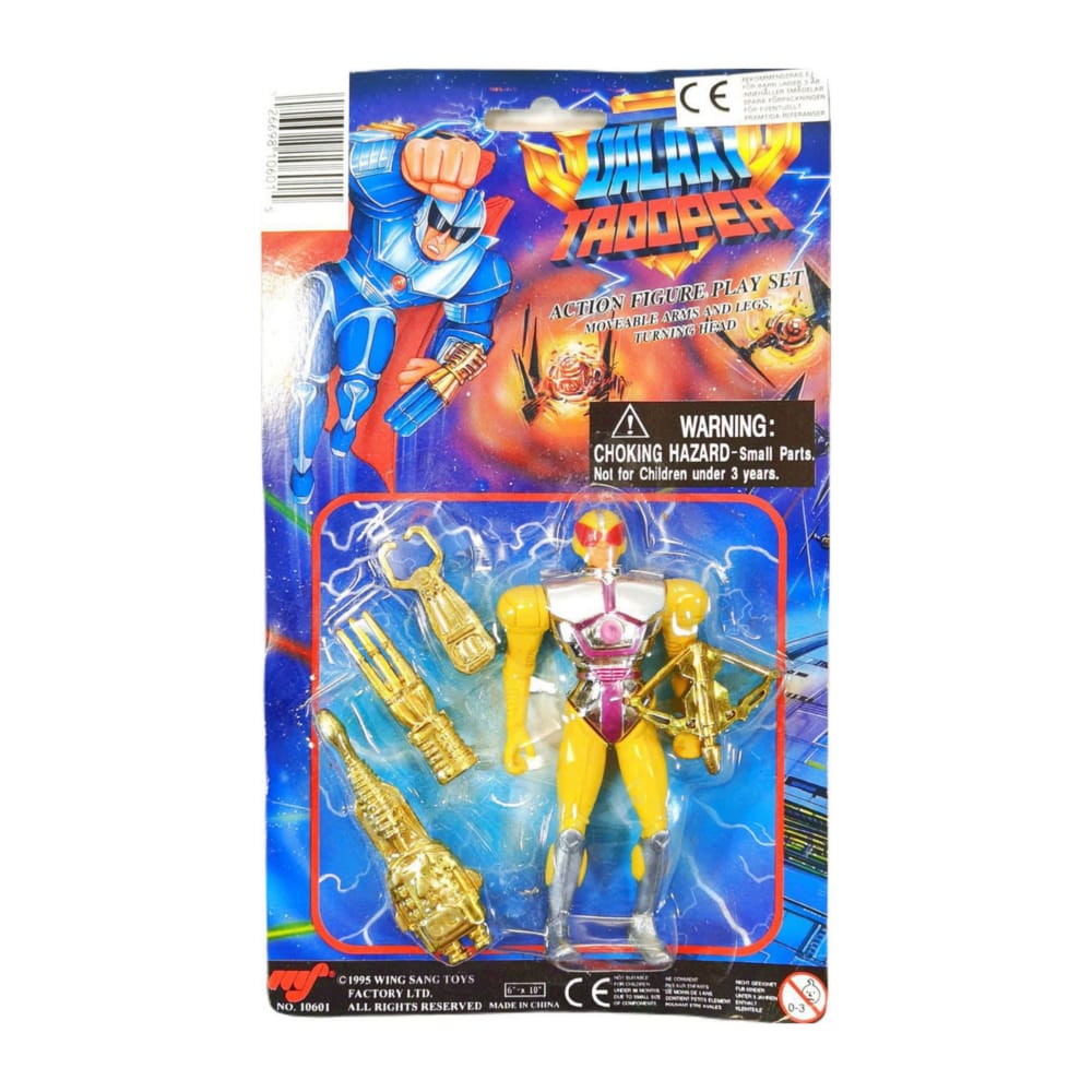 Galaxy Trooper: Action Figure Play Set (Yellow)