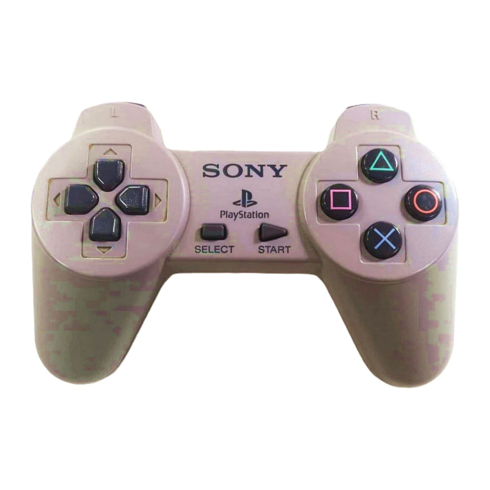 Playstation 1: Controller Wired Scph-1080 (Grey) Ps1 Sony