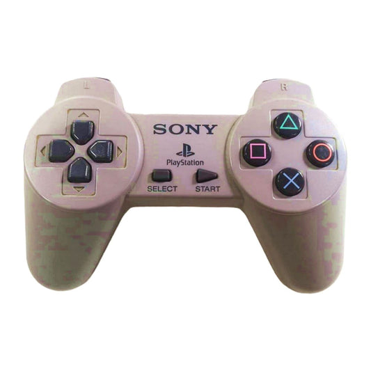 Playstation 1: Controller Wired Scph-1080 (Grey) Ps1 Sony