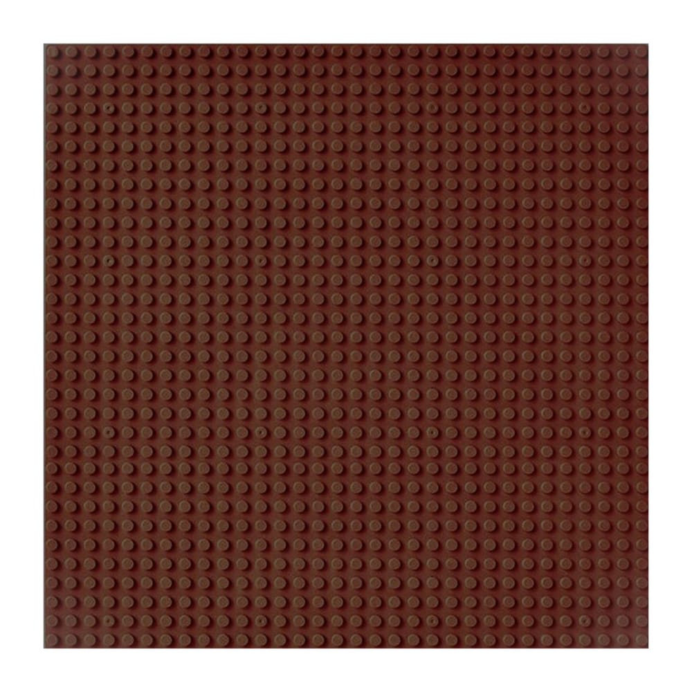Building Blocks Plate (25Cm) (Brown)