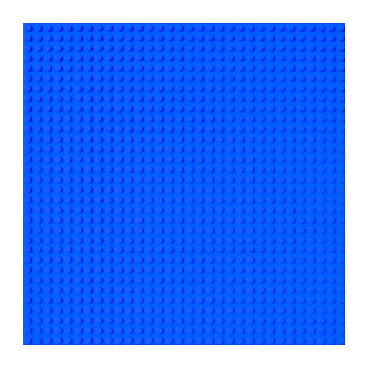 Building Blocks Plate (25Cm) (Blue)